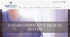 Desktop Screenshot of cozadhealthcare.com